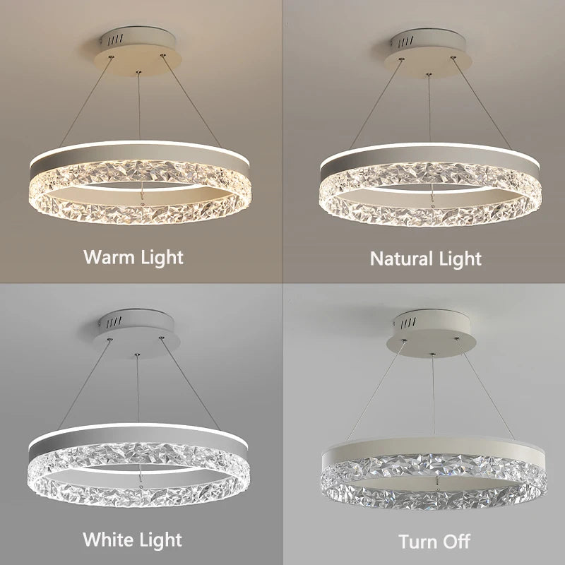 Chandelier Couronne Luminieuse - Timeless Vases