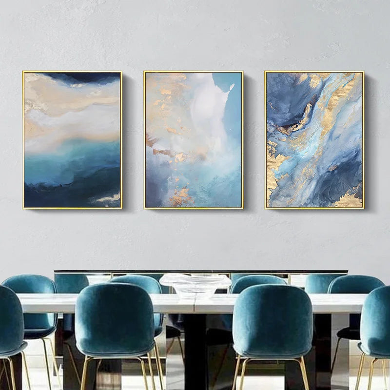 Tableaux Onde Célestes - Timeless Vases