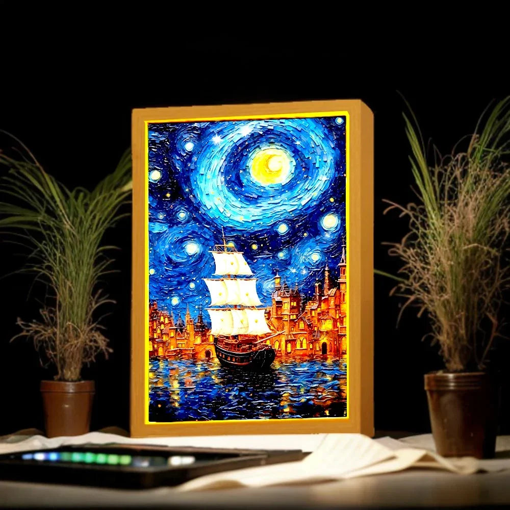 Tableaux Tourbillon Nocturne - Timeless Vases