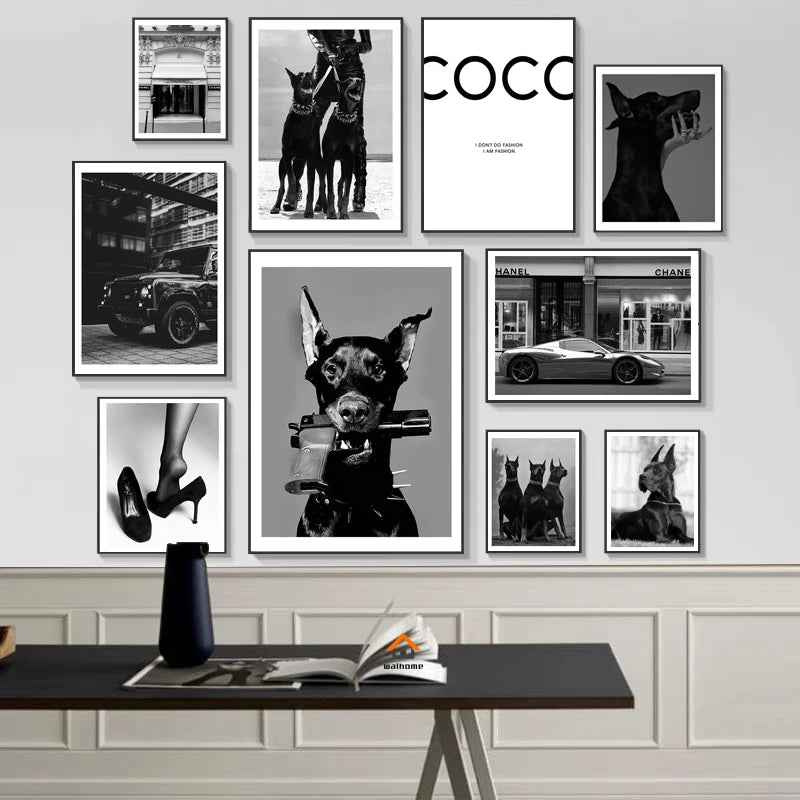Tableaux Prestige Obscur - Timeless Vases