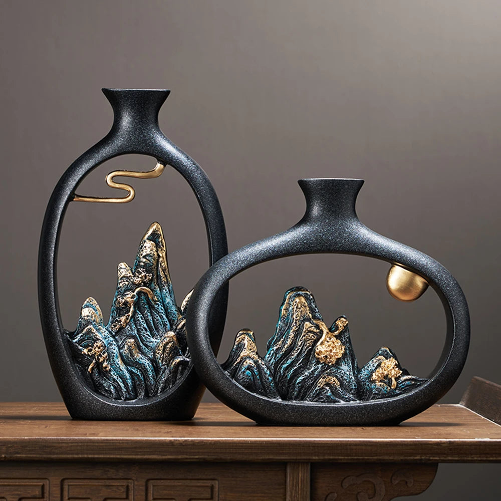 Vase Montagne de Minuit - Timeless Vases