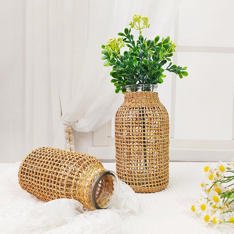 Vase Évasion Rotin - Timeless Vases