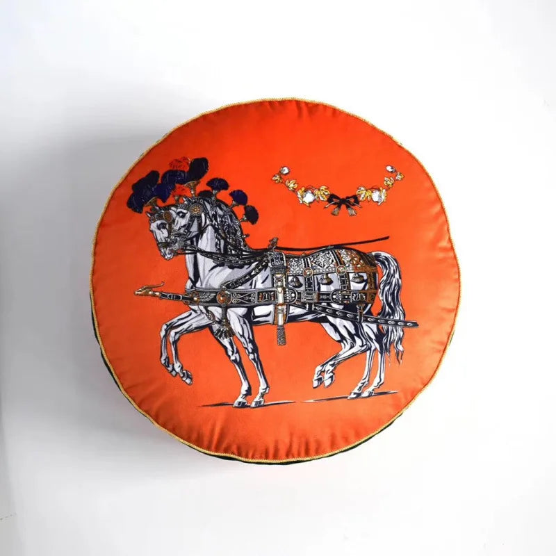 Federa per cuscino di lusso intrecciata – Collezione Equestre
