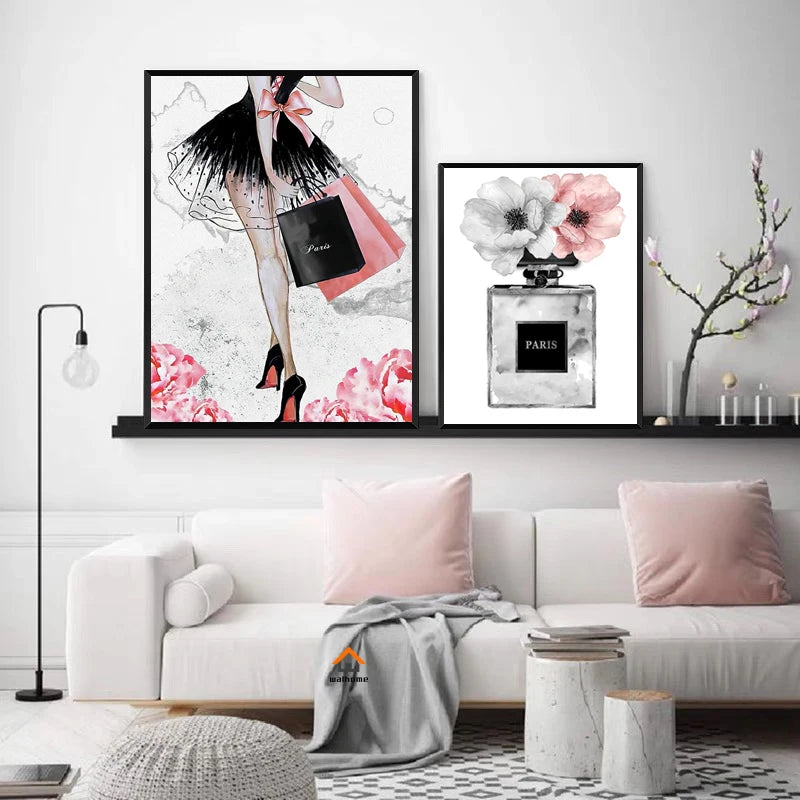 Tableaux Élégance Parisienne - Timeless Vases