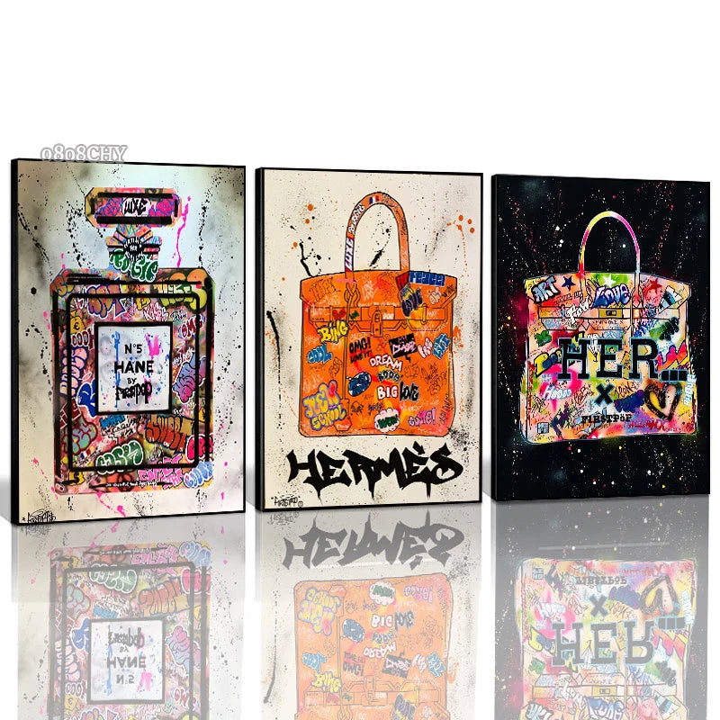 Tableaux Street Graffiti - Timeless Vases