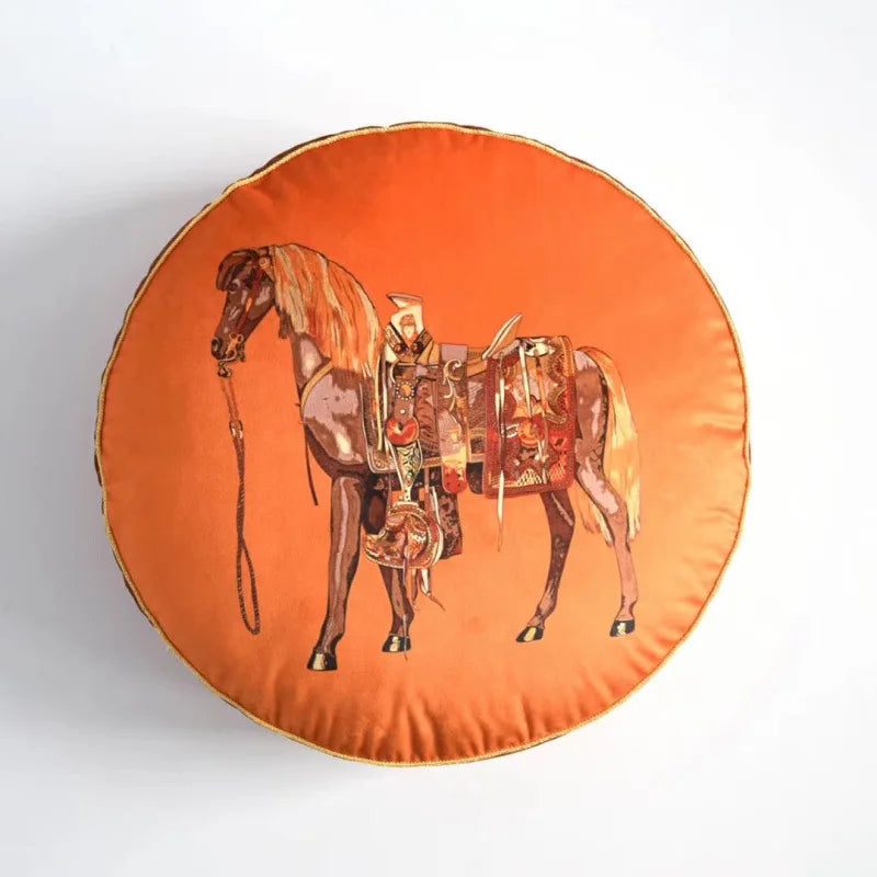 Federa per cuscino di lusso intrecciata – Collezione Equestre