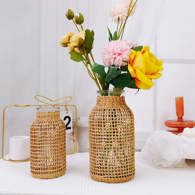 Vase Évasion Rotin - Timeless Vases