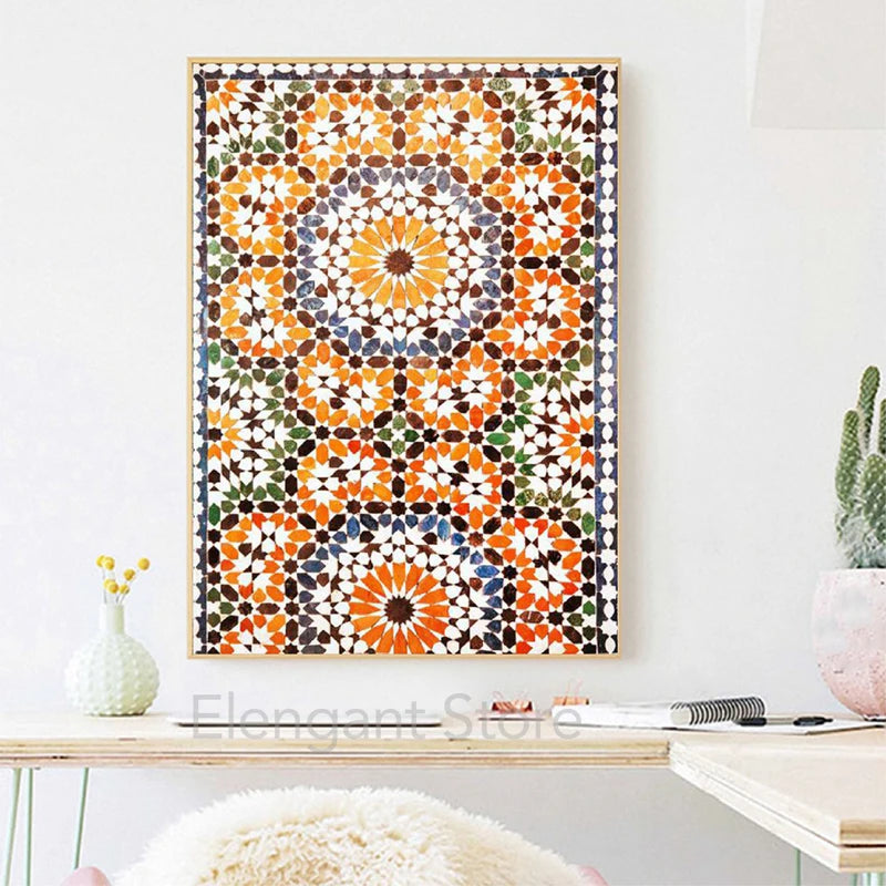 Tableaux Mosaïque Royale - Timeless Vases