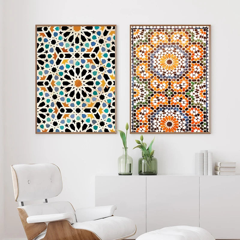 Tableaux Mosaïque Royale - Timeless Vases