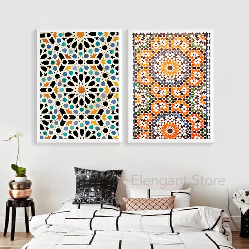 Tableaux Mosaïque Royale - Timeless Vases