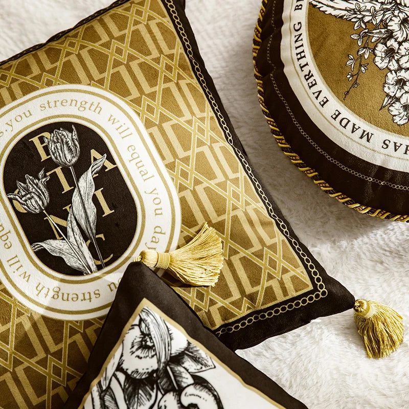 Housses d’Oreiller Botanica Royale