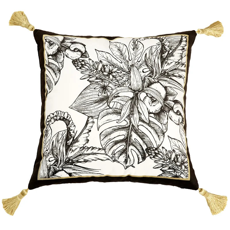 Housses d’Oreiller Botanica Royale