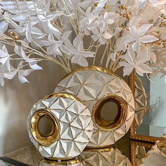 Vase Golden Gleam - Timeless Vases