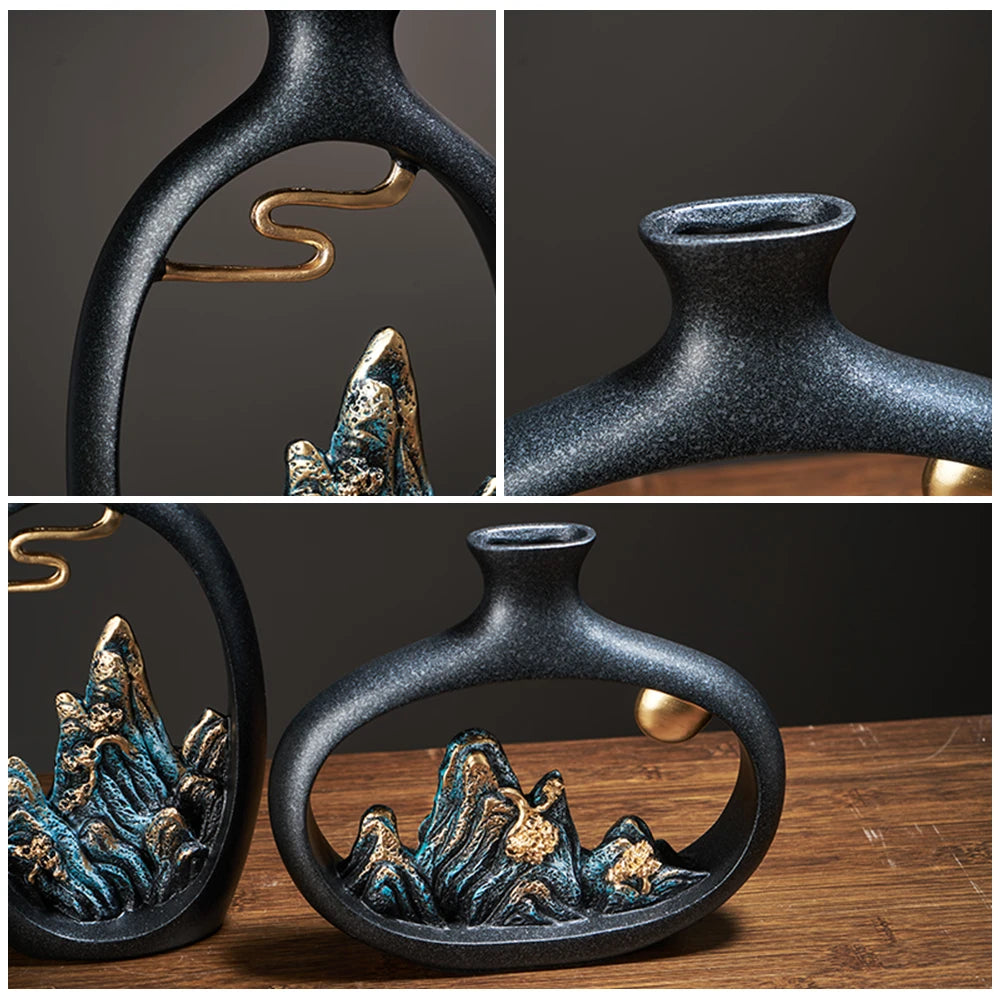 Vase Montagne de Minuit - Timeless Vases