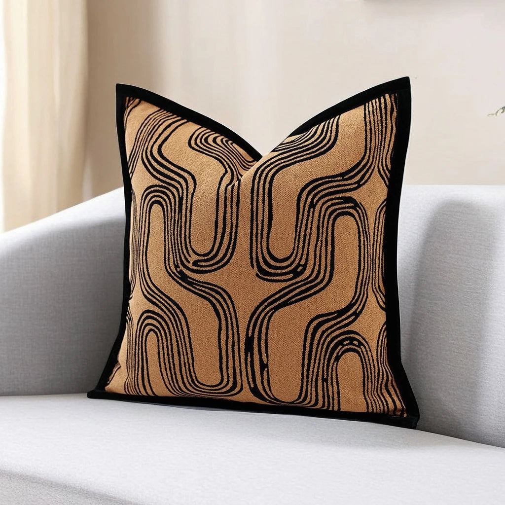 Housses d’Oreiller Graphisme Sauvage
