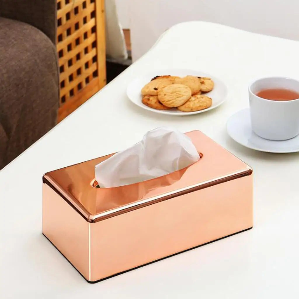 Boîte à Mouchoirs Rose Gold - Timeless Vases