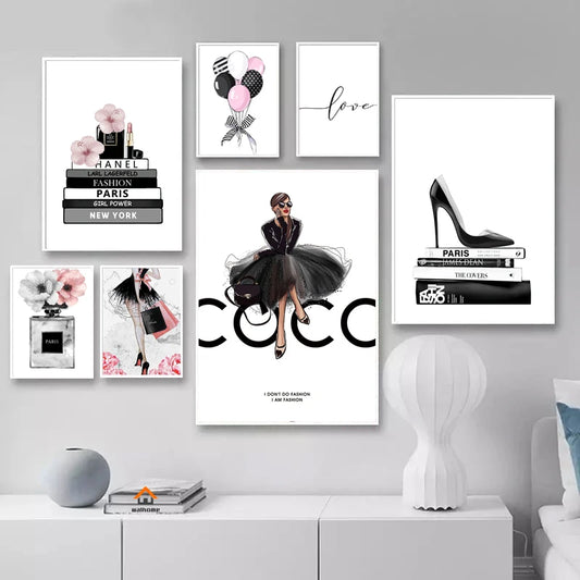 Tableaux Élégance Parisienne - Timeless Vases