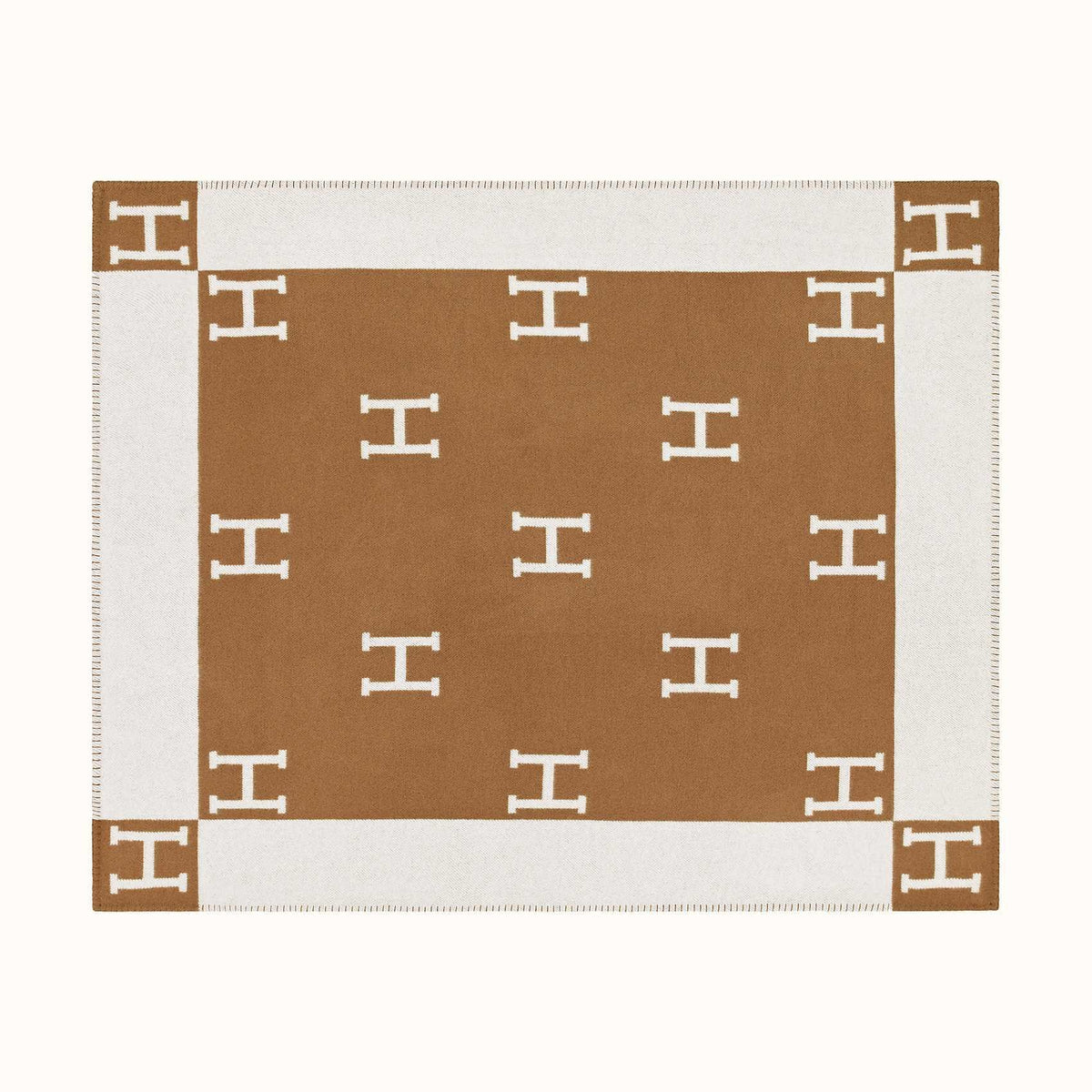 Plaid Luxe Éternel — Camel
