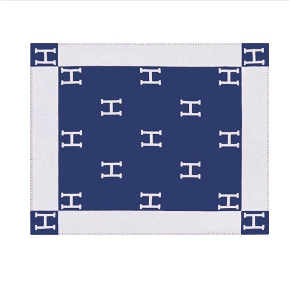 Plaid Luxe Éternel — Dark Blue