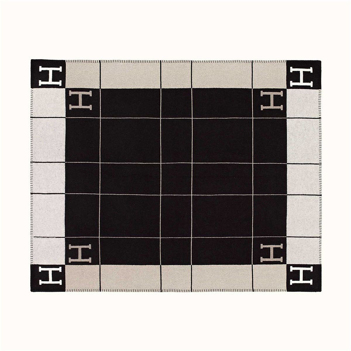 Plaid Luxe Éternel — Stripe Black