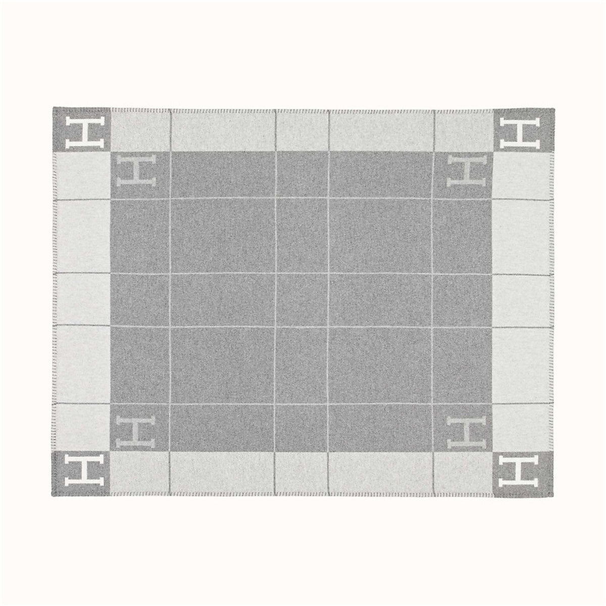 Plaid Luxe Éternel — Stripe Grey